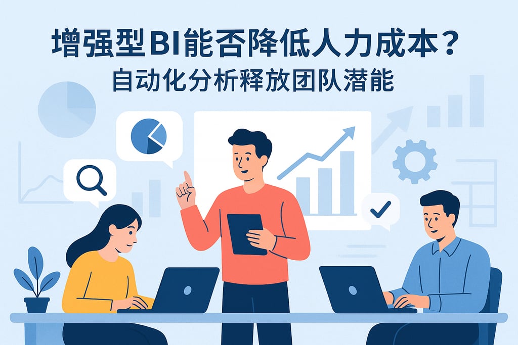 增强型BI能否降低人力成本？自动化分析释放团队潜能