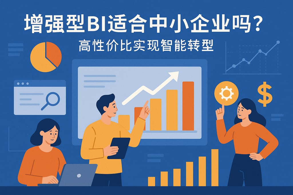 增强型BI适合中小企业吗？高性价比实现智能转型