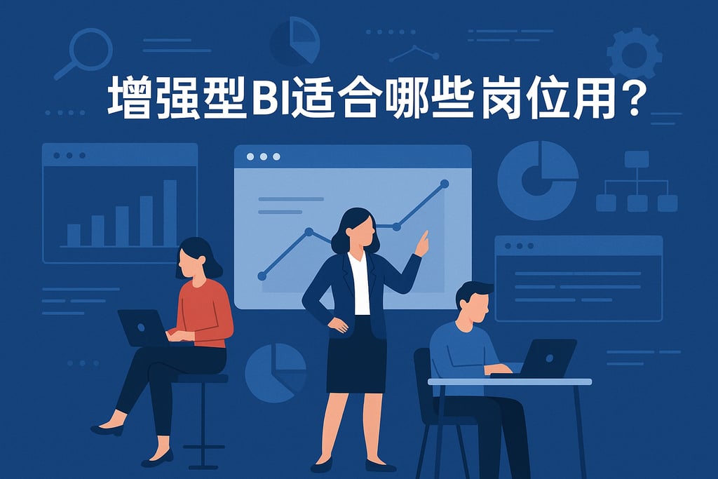 增强型BI适合哪些岗位使用？满足不同业务人员分析需求