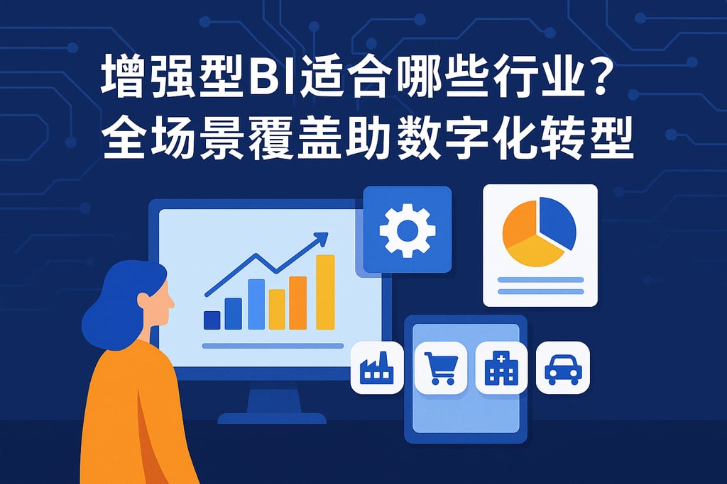 增强型BI适合哪些行业？全场景覆盖助力数字化转型