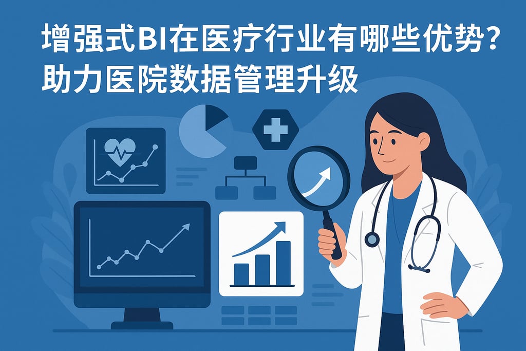 增强式BI在医疗行业有哪些优势？助力医院数据管理升级