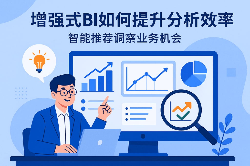 增强式BI如何提升分析效率？智能推荐洞察业务机会