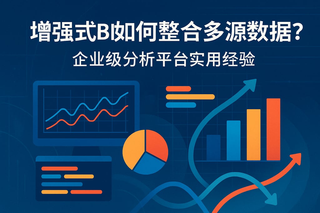 增强式BI如何整合多源数据？企业级分析平台实用经验
