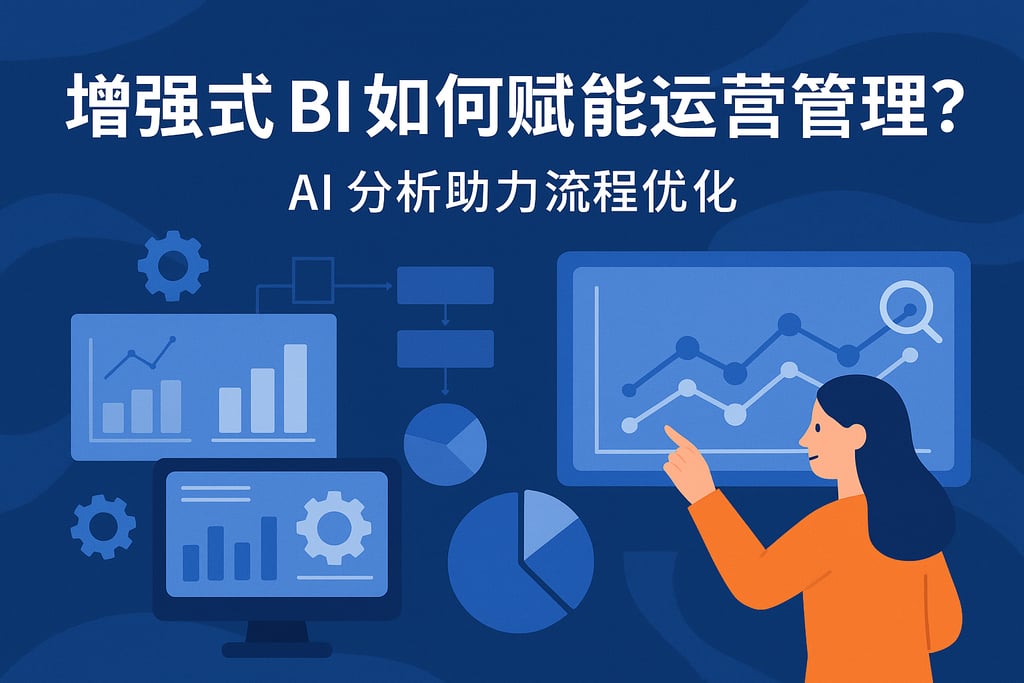 增强式BI如何赋能运营管理？AI分析助力流程优化