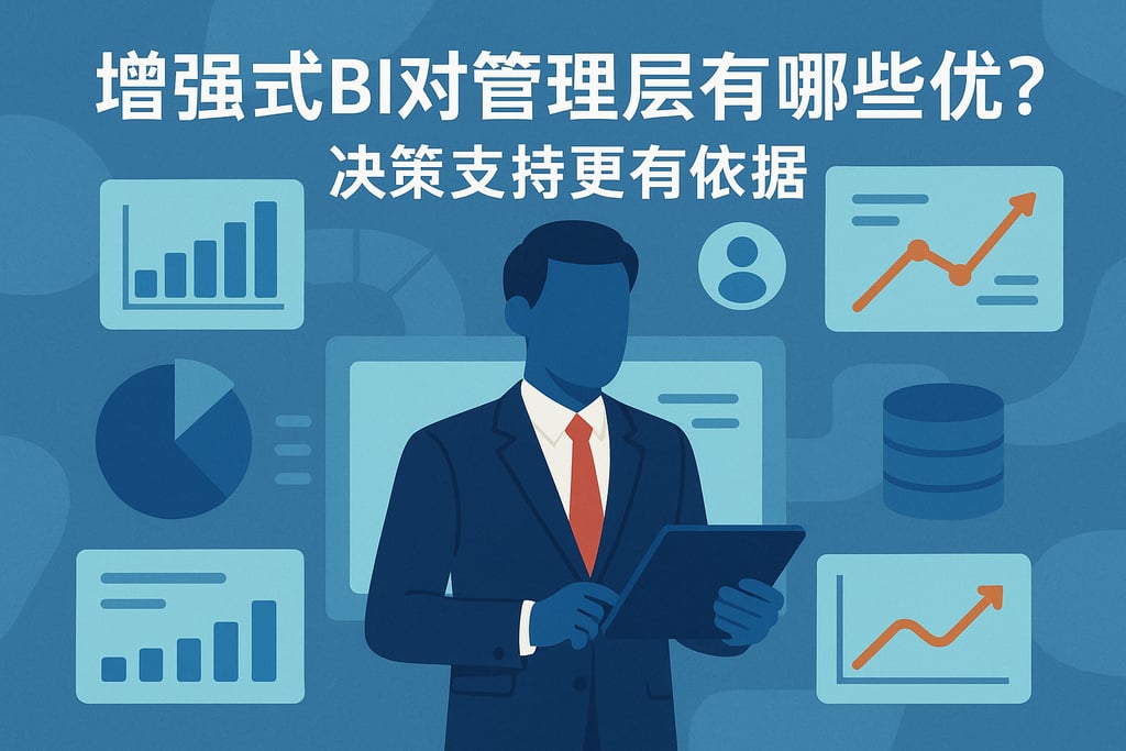 增强式BI对管理层有哪些优势？决策支持更有依据