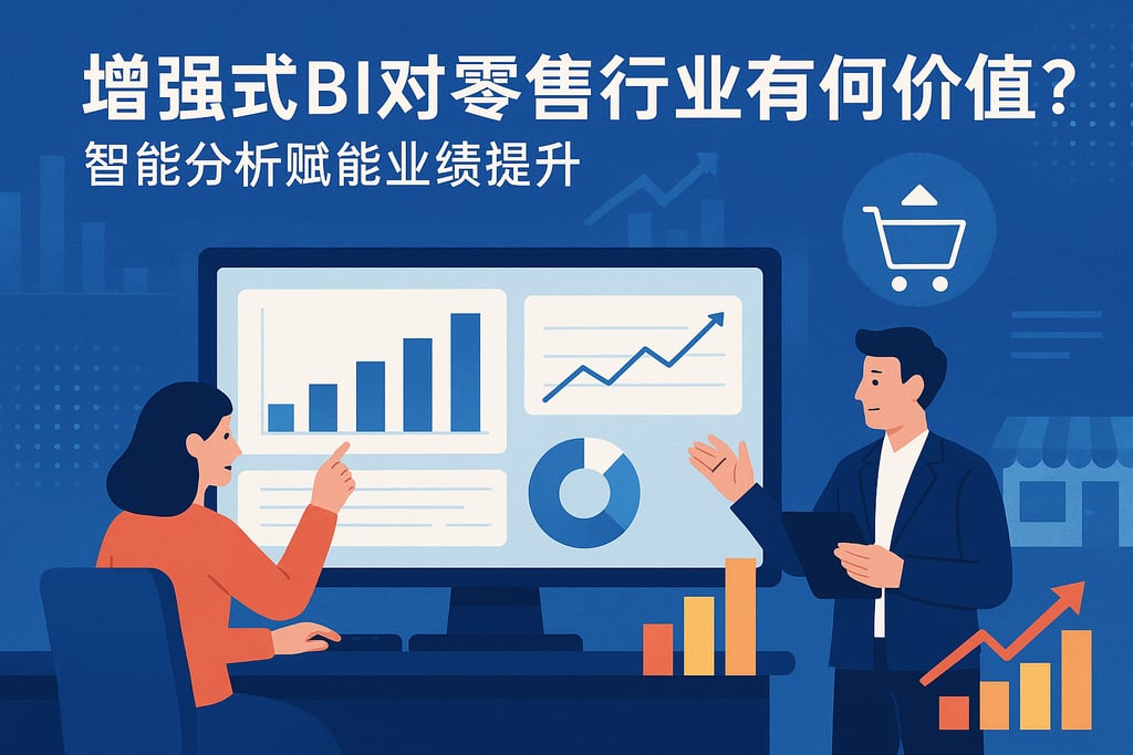 增强式BI对零售行业有何价值？智能分析赋能业绩提升
