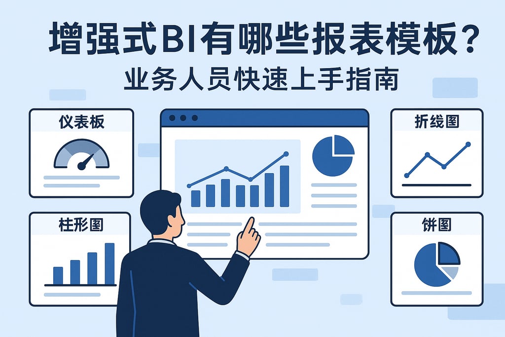 增强式BI有哪些报表模板？业务人员快速上手指南