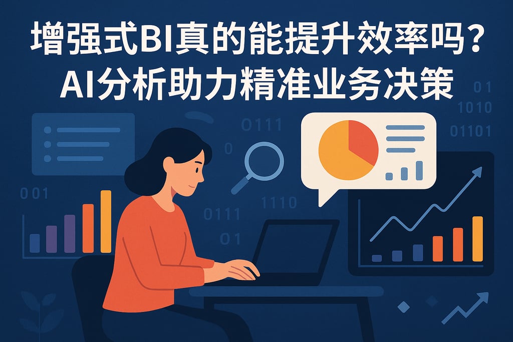 增强式BI真的能提升效率吗？AI分析助力精准业务决策