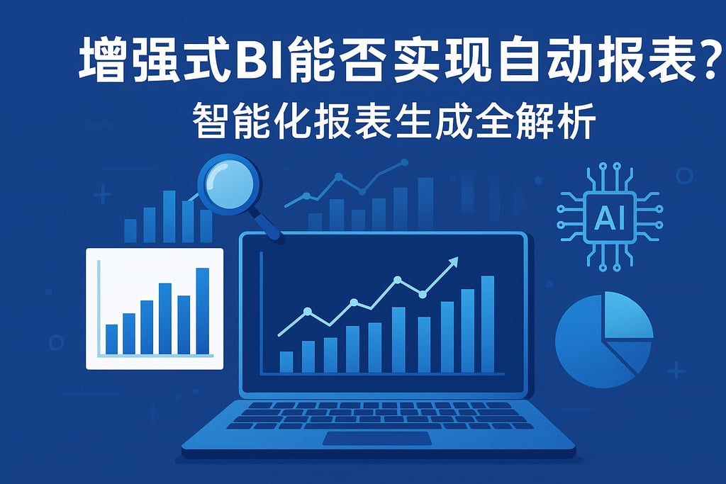 增强式BI能否实现自动报表？智能化报表生成全解析