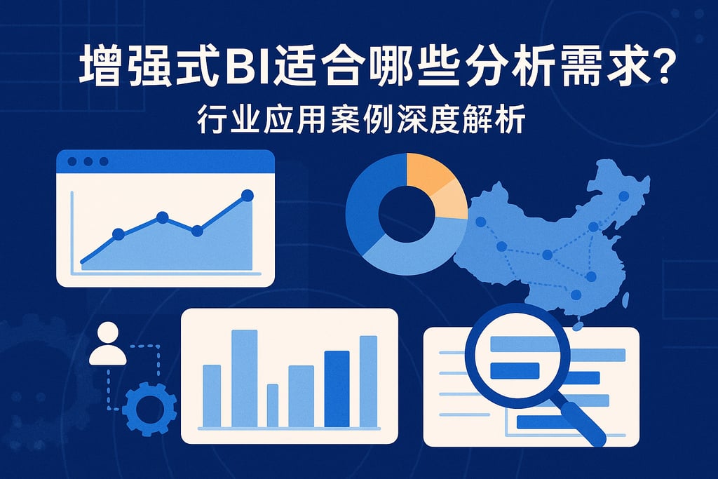 增强式BI适合哪些分析需求？行业应用案例深度解析