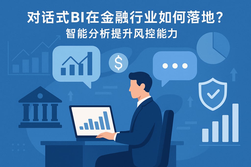 对话式BI在金融行业如何落地？智能分析提升风控能力