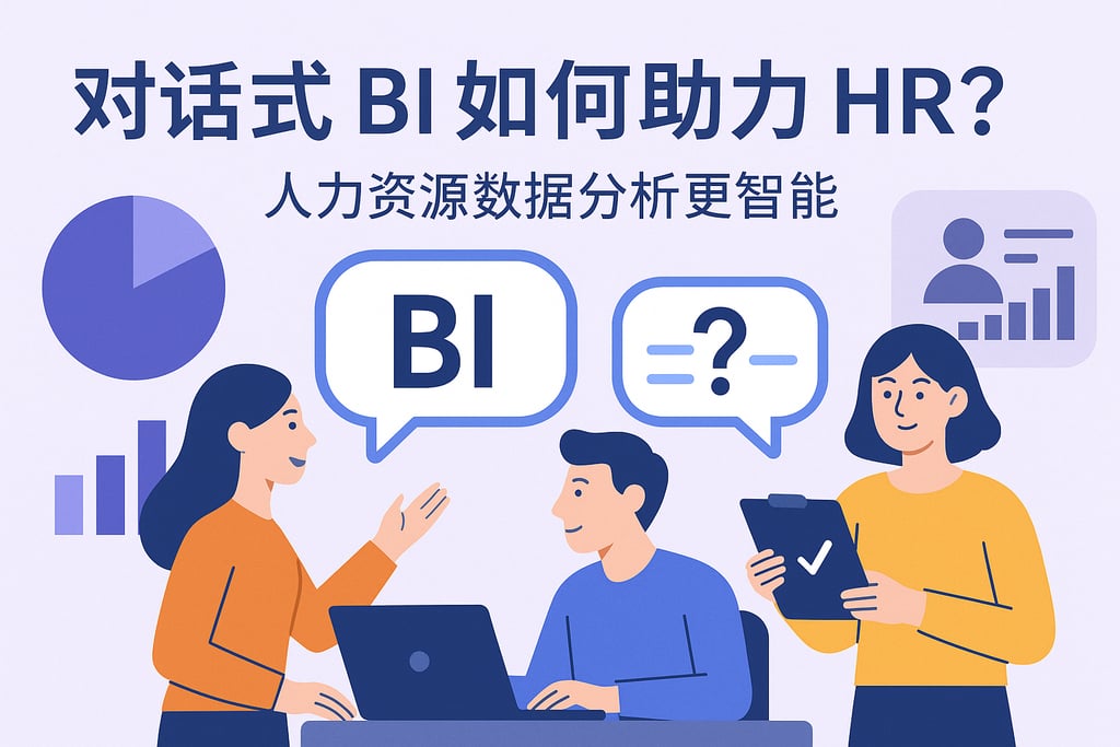 对话式BI如何助力HR？人力资源数据分析更智能