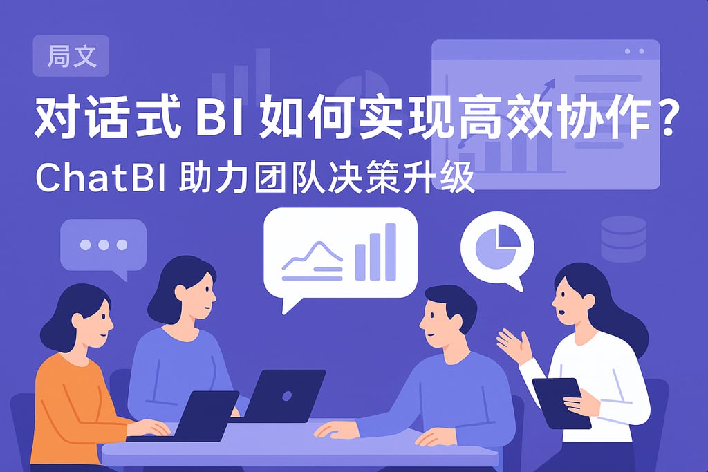 对话式BI如何实现高效协作？ChatBI助力团队决策升级