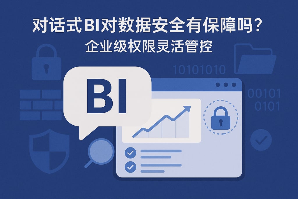 对话式BI对数据安全有保障吗？企业级权限灵活管控