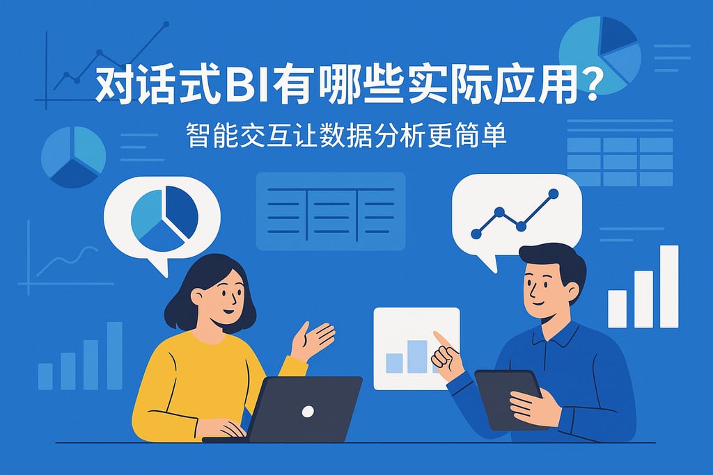 对话式BI有哪些实际应用？智能交互让数据分析更简单