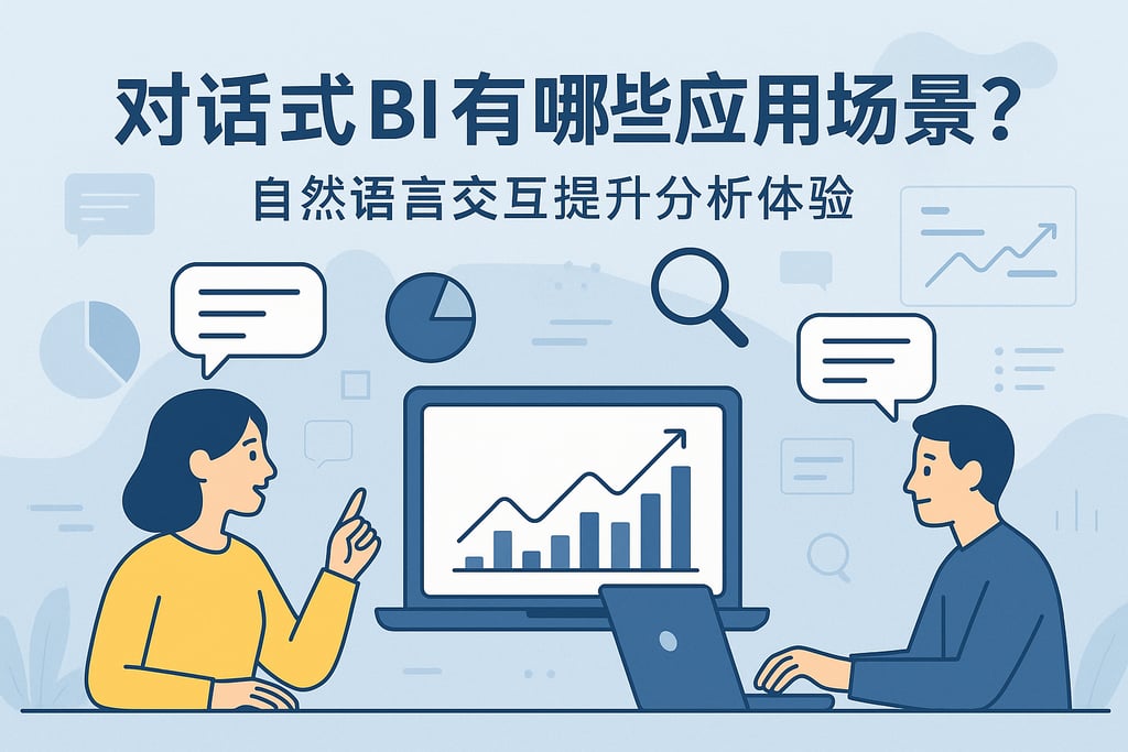 对话式BI有哪些应用场景？自然语言交互提升分析体验