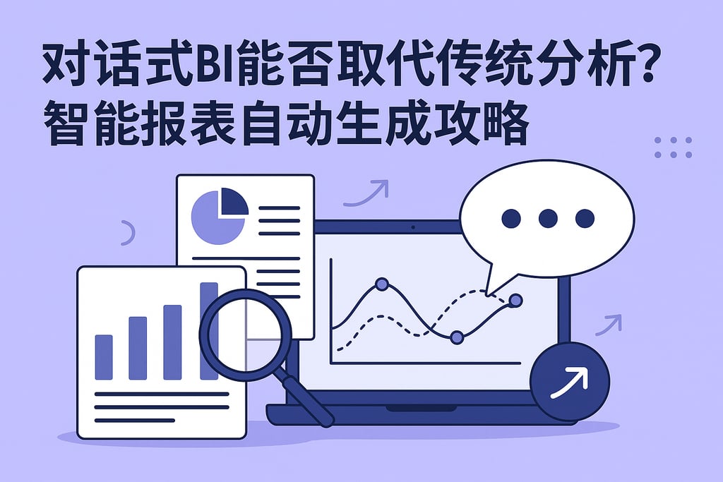 对话式BI能否取代传统分析？智能报表自动生成攻略