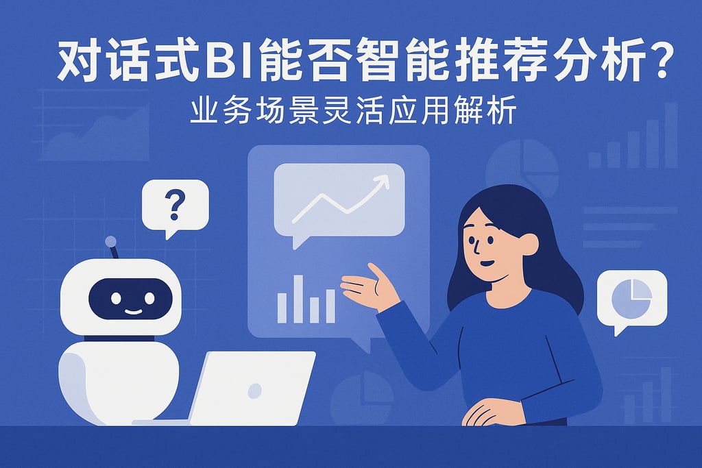 对话式BI能否智能推荐分析？业务场景灵活应用解析