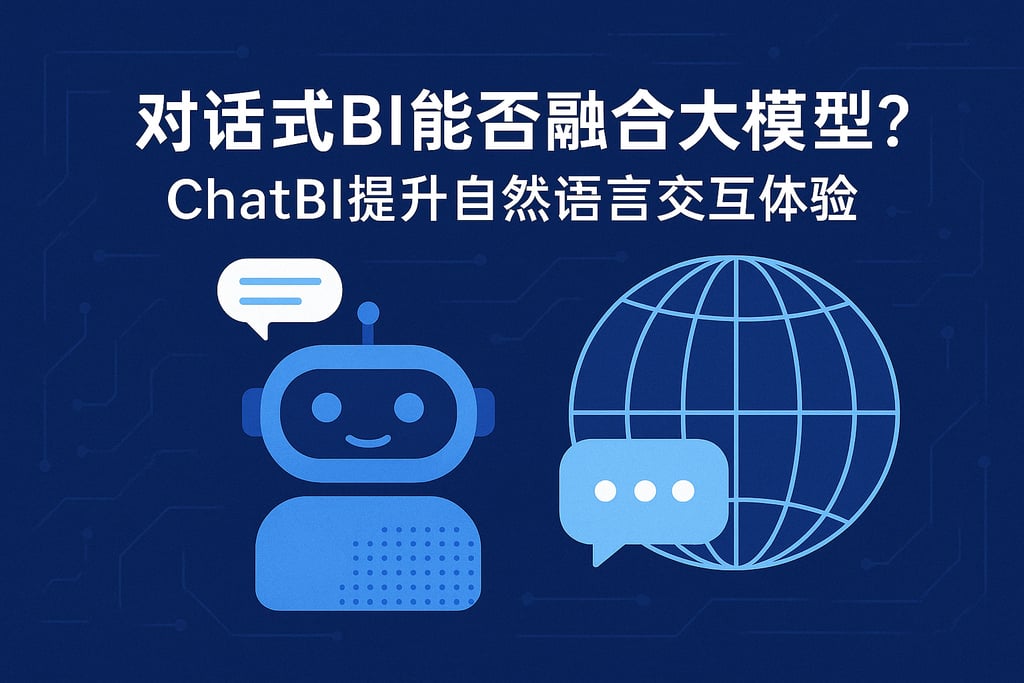 对话式BI能否融合大模型？ChatBI提升自然语言交互体验