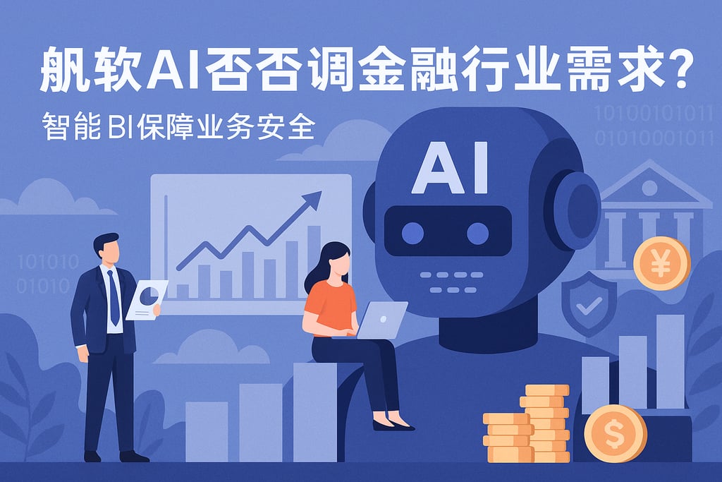 帆软AI能否满足金融行业需求？智能BI保障业务安全