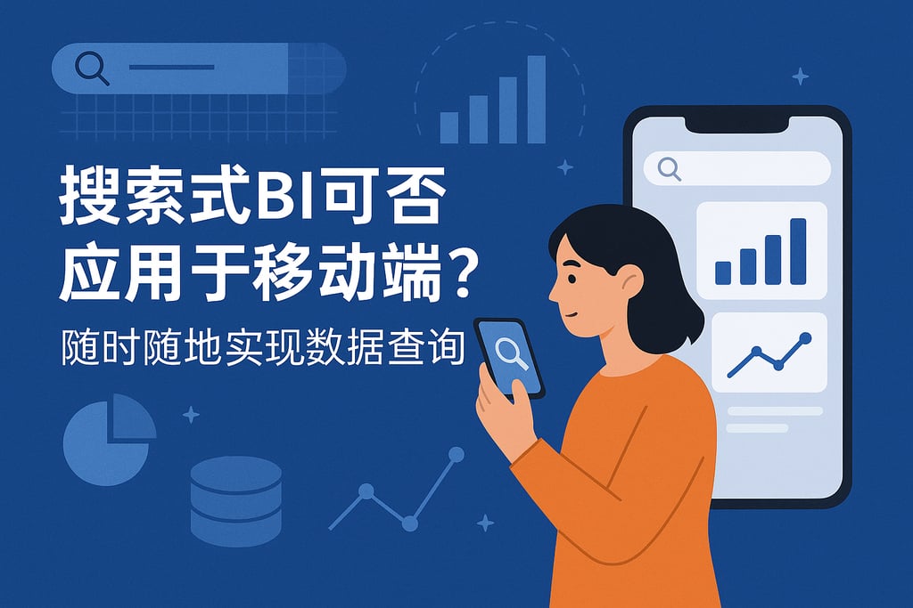 搜索式BI可否应用于移动端？随时随地实现数据查询