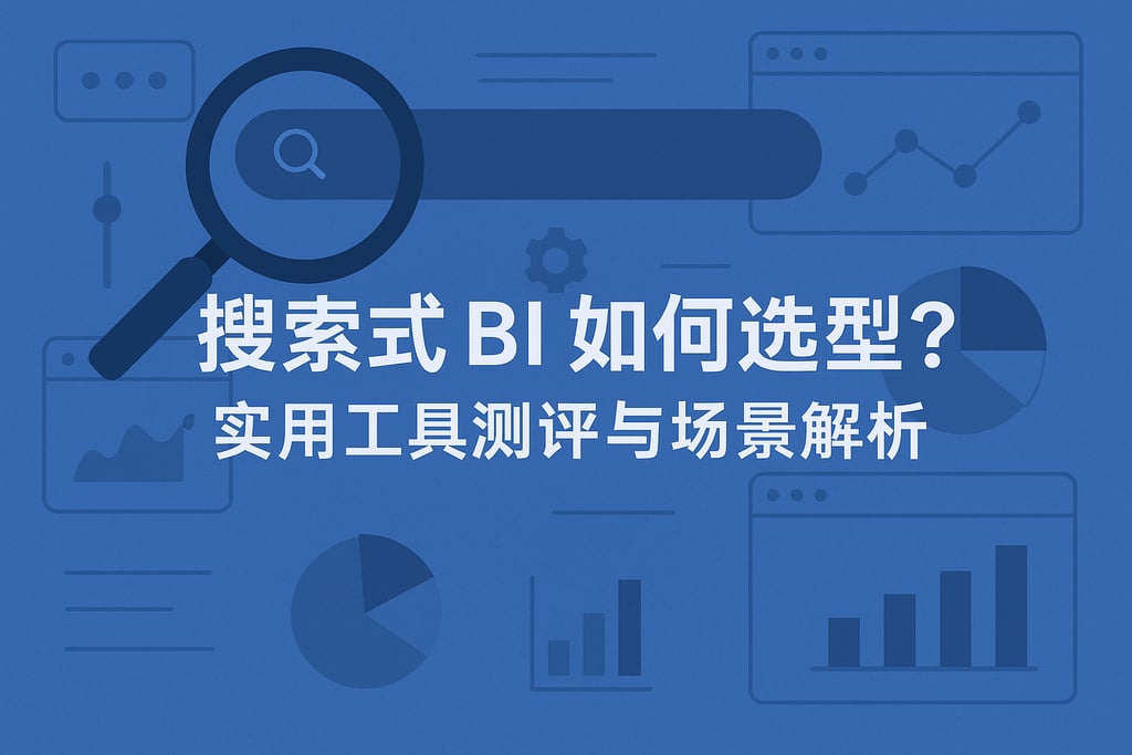 搜索式BI如何选型？实用工具测评与场景解析