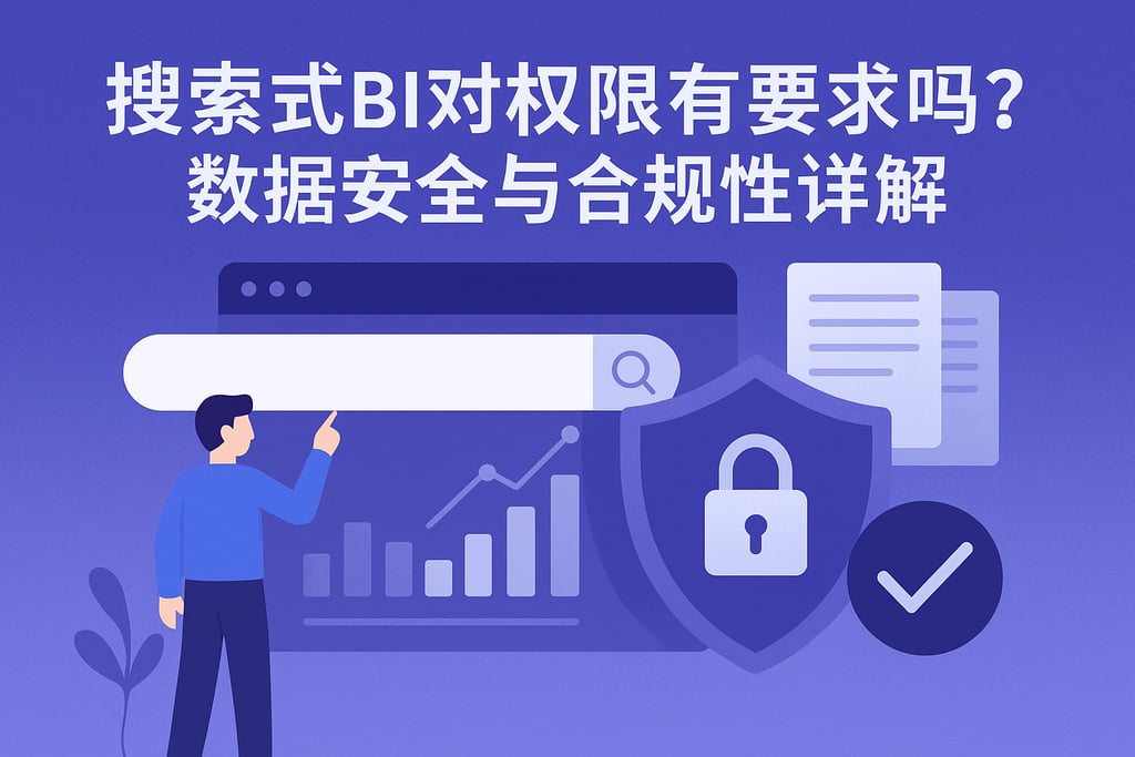 搜索式BI对权限有要求吗？数据安全与合规性详解