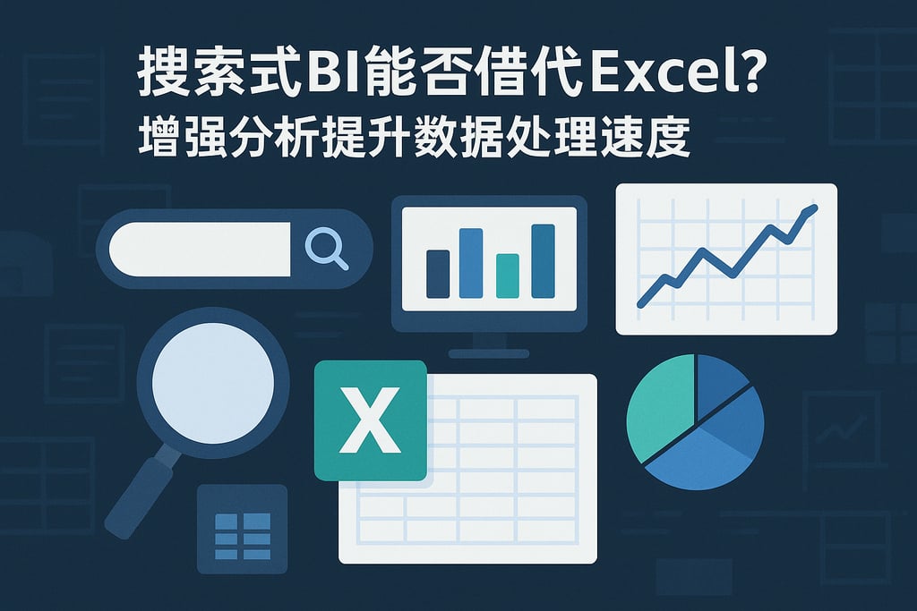 搜索式BI能否替代Excel？增强分析提升数据处理速度