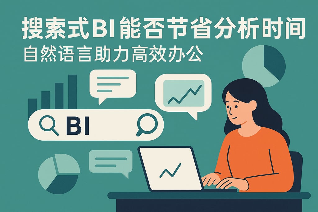 搜索式BI能否节省分析时间？自然语言助力高效办公