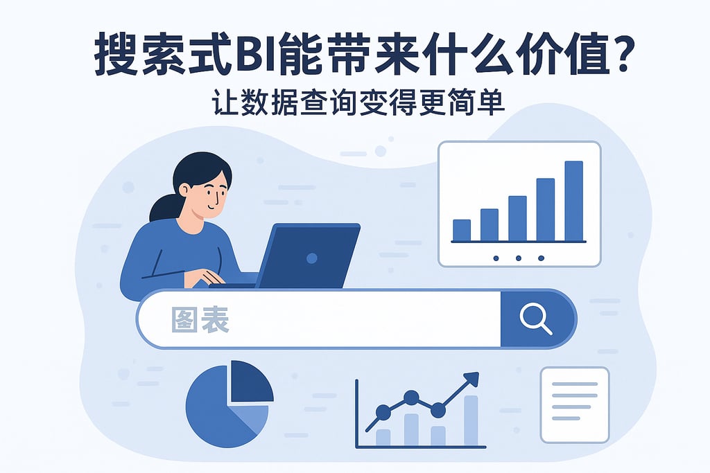 搜索式BI能带来什么价值？让数据查询变得更简单