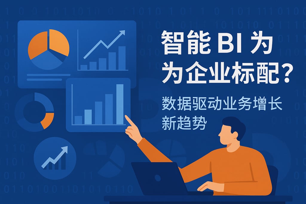 智能BI为何成为企业标配？数据驱动业务增长新趋势