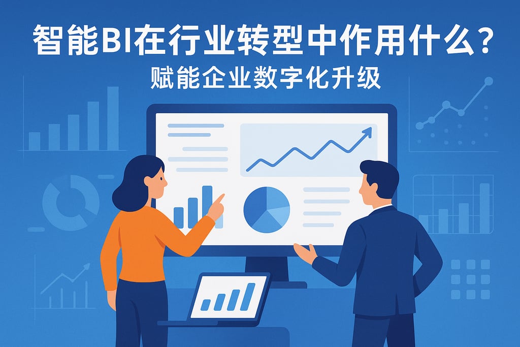 智能BI在行业转型中作用是什么？赋能企业数字化升级