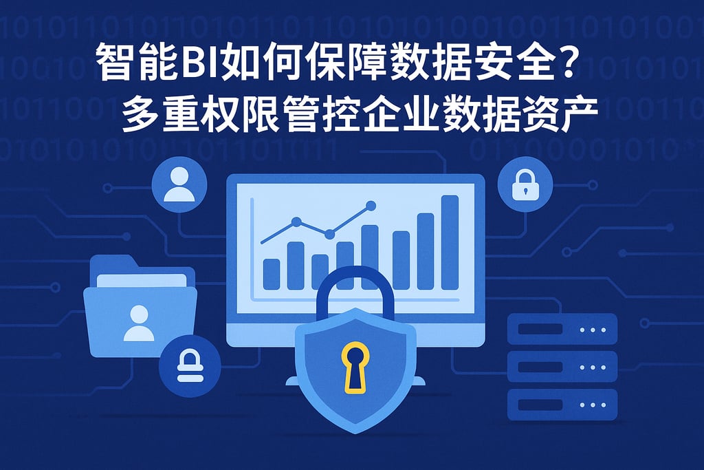 智能BI如何保障数据安全？多重权限管控企业数据资产