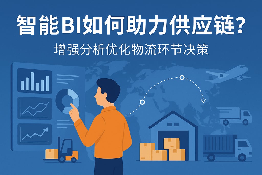 智能BI如何助力供应链？增强分析优化物流环节决策