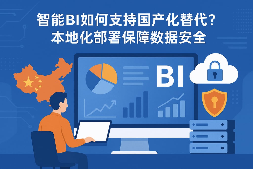 智能BI如何支持国产化替代？本地化部署保障数据安全