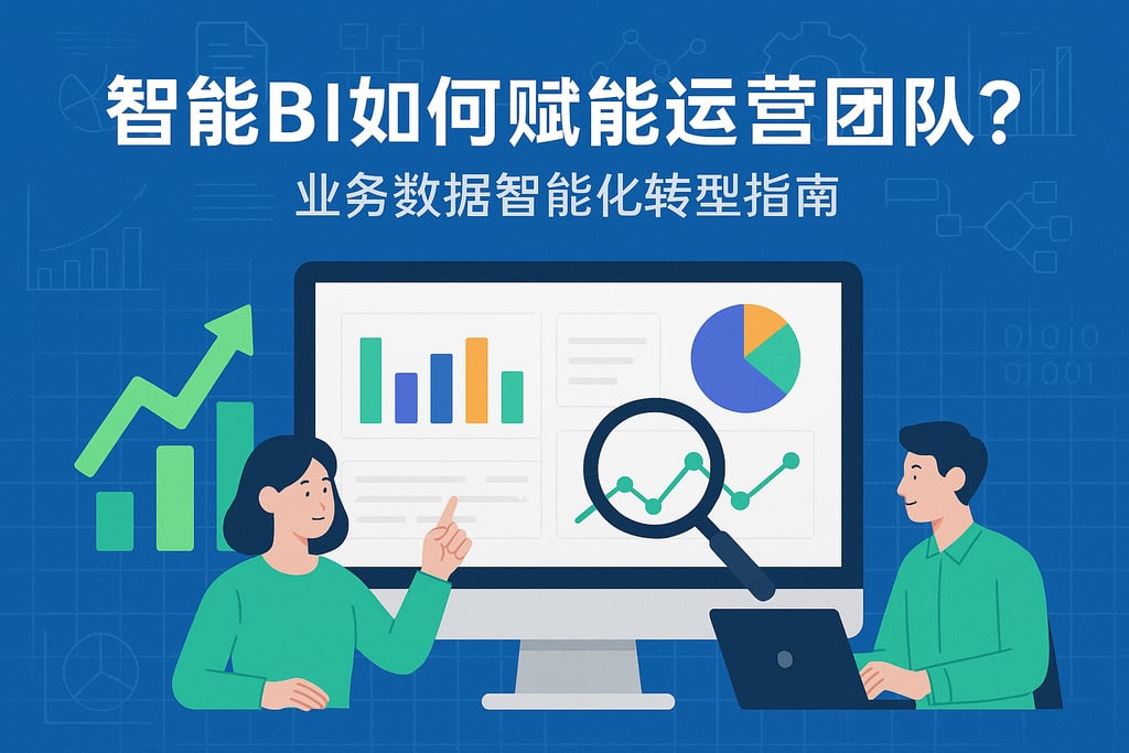 智能BI如何赋能运营团队？业务数据智能化转型指南