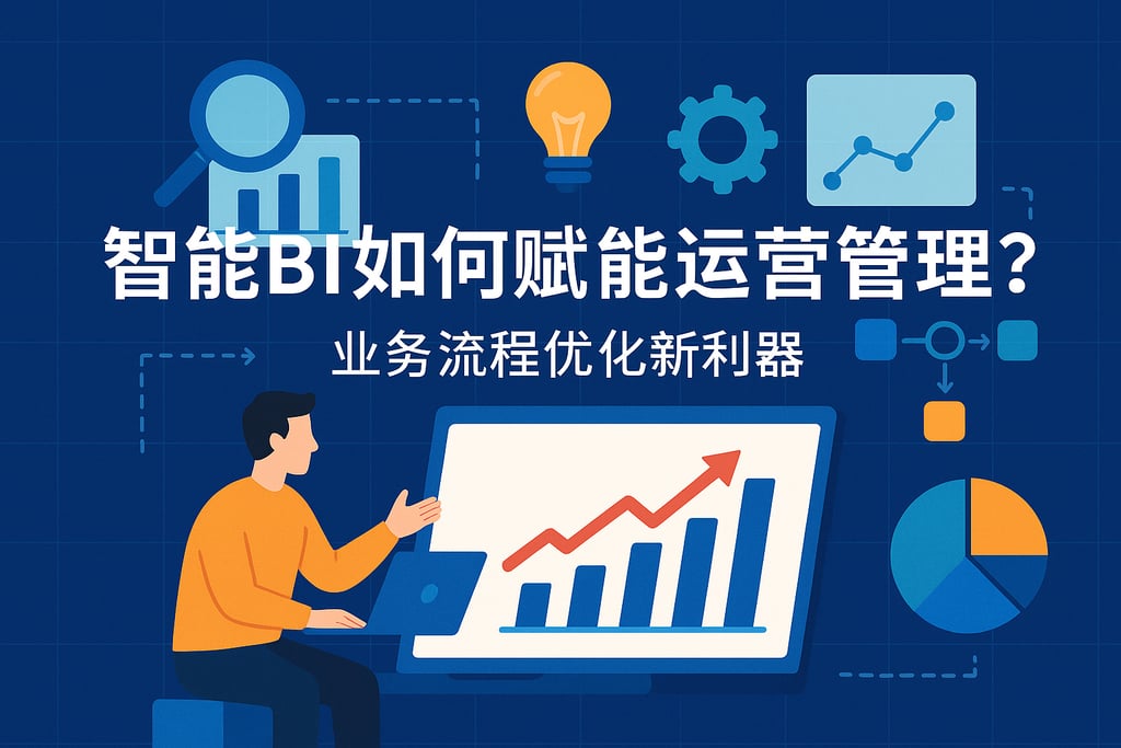 智能BI如何赋能运营管理？业务流程优化新利器