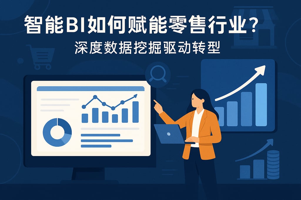智能BI如何赋能零售行业？深度数据挖掘驱动转型