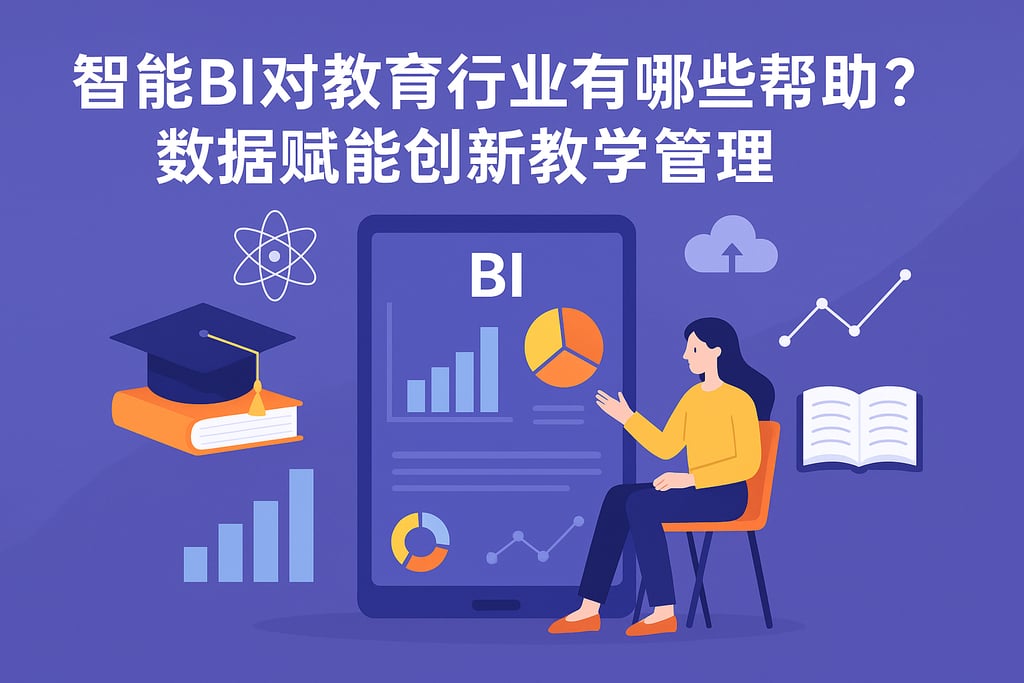 智能BI对教育行业有哪些帮助？数据赋能创新教学管理