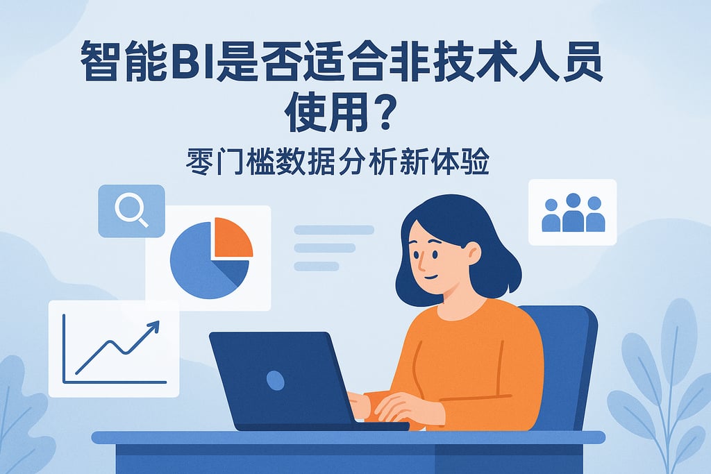 智能BI是否适合非技术人员使用？零门槛数据分析新体验