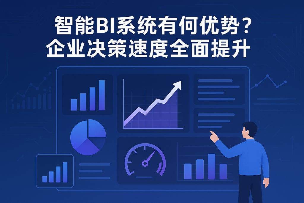 智能BI系统有何优势？企业决策速度全面提升
