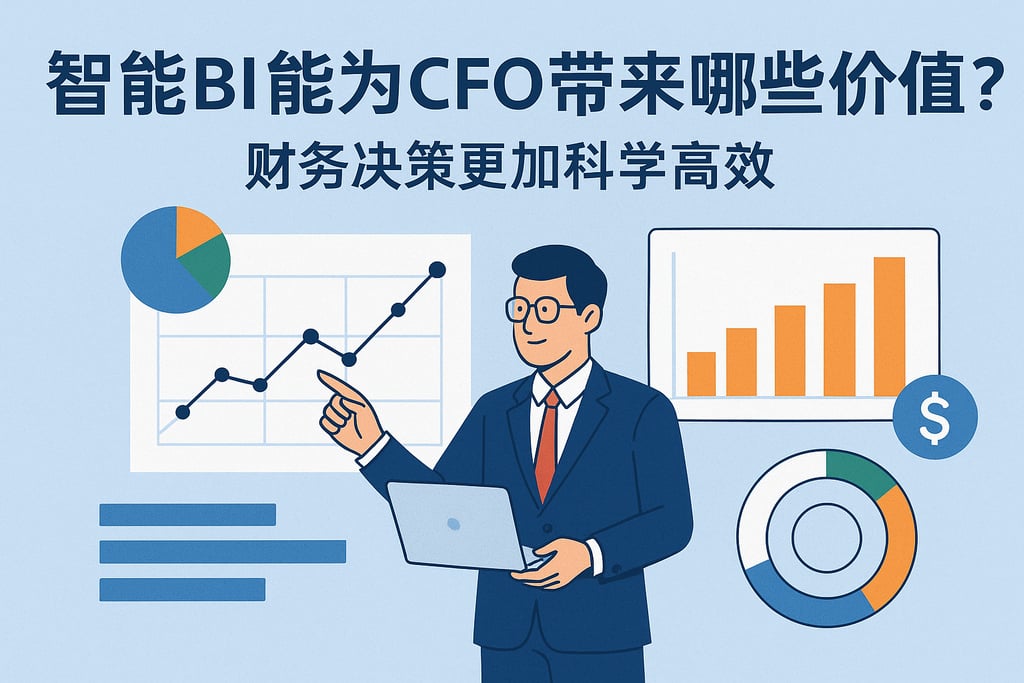 智能BI能为CFO带来哪些价值？财务决策更加科学高效