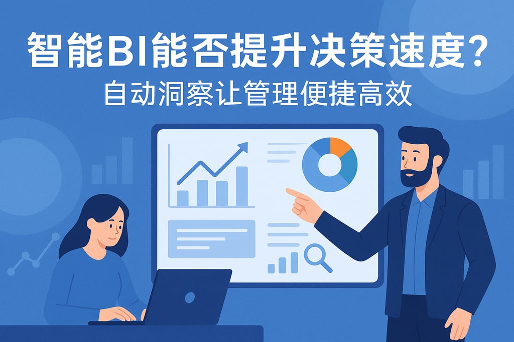 智能BI能否提升决策速度？自动洞察让管理便捷高效
