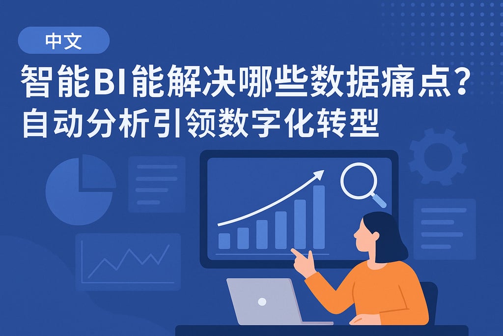智能BI能解决哪些数据痛点？自动分析引领数字化转型