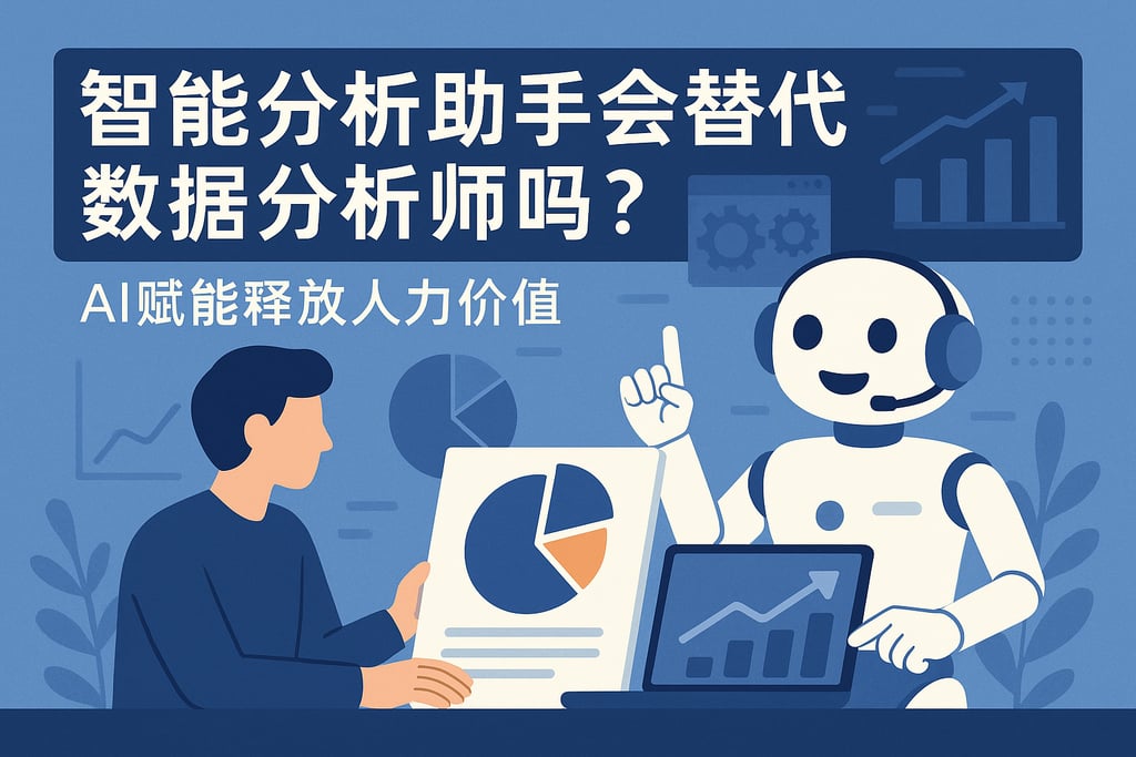 智能分析助手会替代数据分析师吗？AI赋能释放人力价值