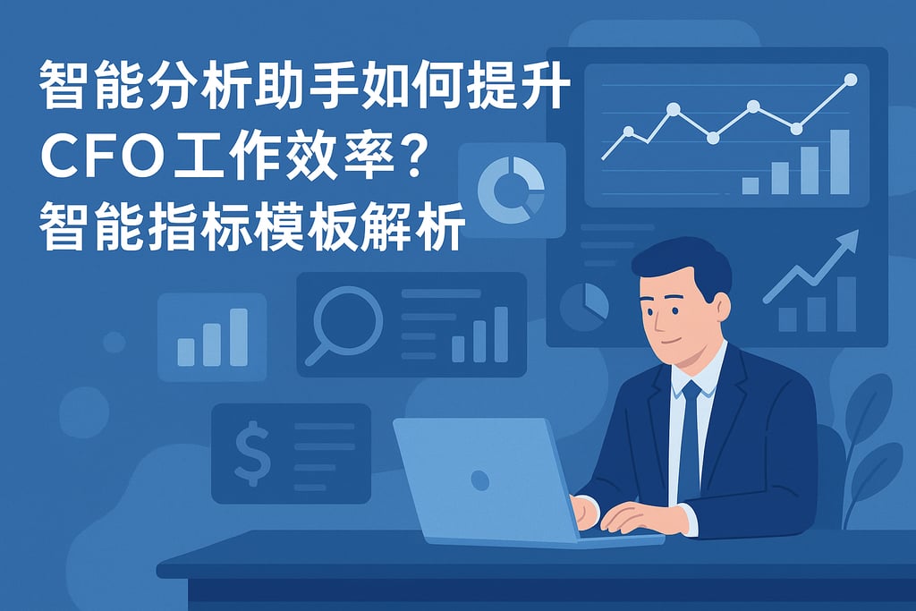 智能分析助手如何提升CFO工作效率？智能指标模板解析