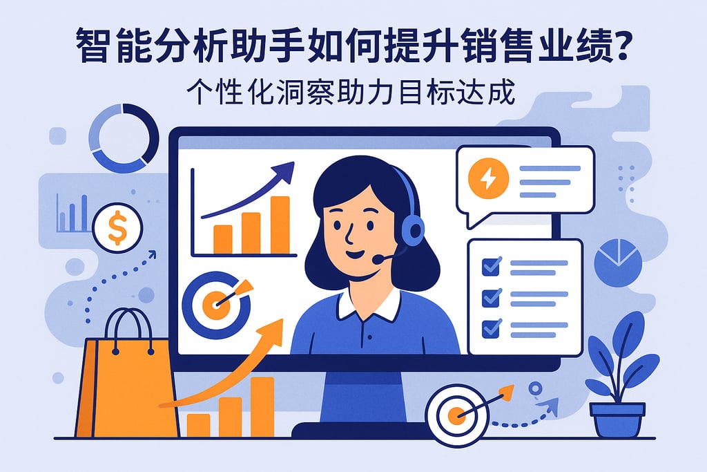智能分析助手如何提升销售业绩？个性化洞察助力目标达成