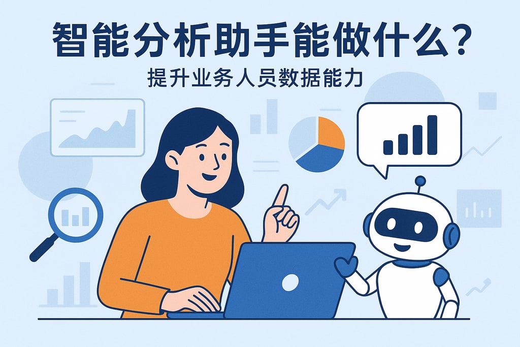 智能分析助手能做什么？提升业务人员数据能力