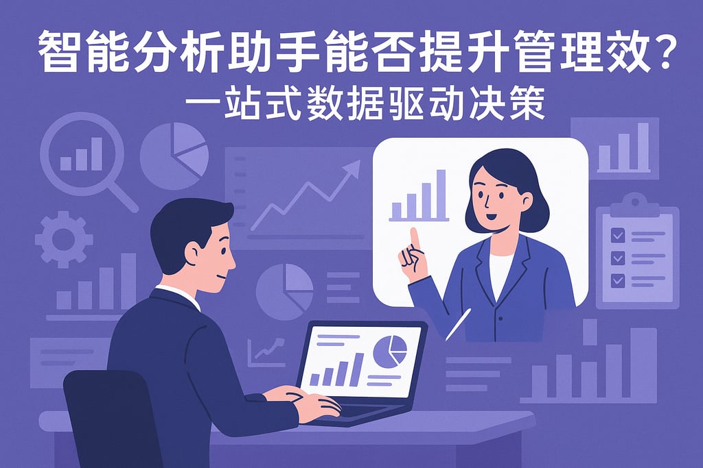 智能分析助手能否提升管理效率？一站式数据驱动决策
