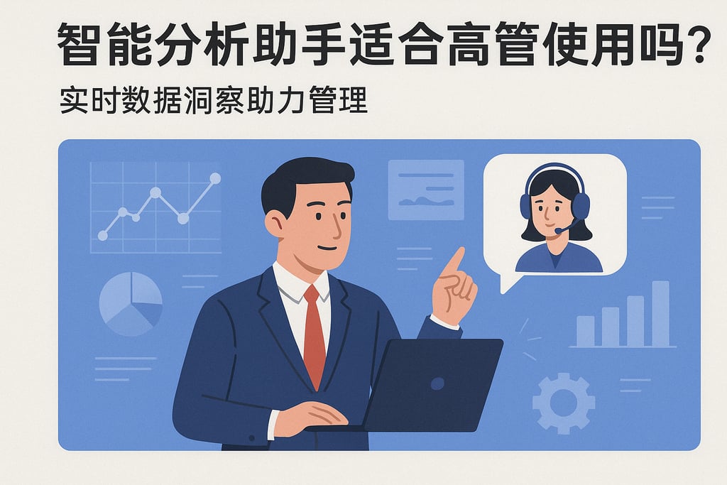 智能分析助手适合高管使用吗？实时数据洞察助力管理